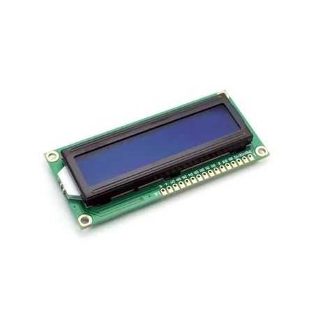 Wyświetlacz LCD alfanumeryczny 2x16, sterownik HD44780 - blue - QC1602A