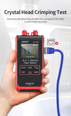 Mini tester kabli światłowodowych, Noyafa NF-916S