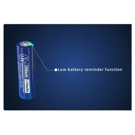 Akumulator Xtar R6 / AA x4 1.5V Li-ion 2500mAh z zabezpieczeniem (BOX)