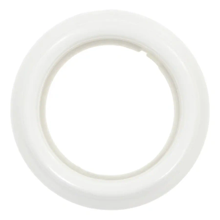 Ramka ceramiczna pojedyncza biała do włączników i gniazd natynkowych Ceramic Loft