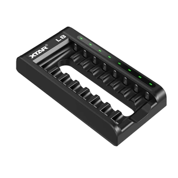 Ładowarka 8-kanałowa do ogniw AA i AAA Li-ion 1,5 V oraz Ni-MH, QC 3.0, Xtar L8