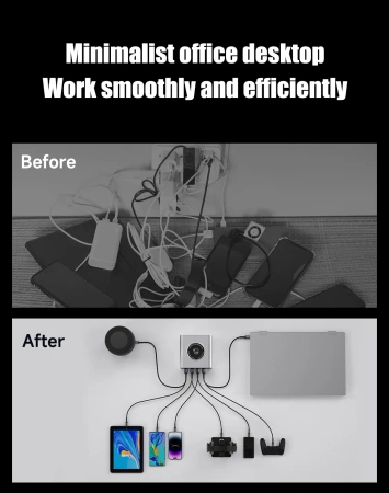 Inteligenta stacja ładowania 160W GaN G-POWER Mechanic