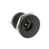 Gniazdo zasilania DC 2,5/5,5 mm, do lutowania przewodów, nakrętka mocująca w komplecie, PR1