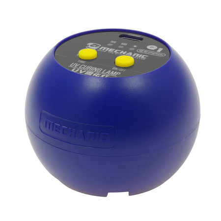 Lampa UV Q1, do klejów UV i LOCA, niebieska, kompaktowa, Mechanic