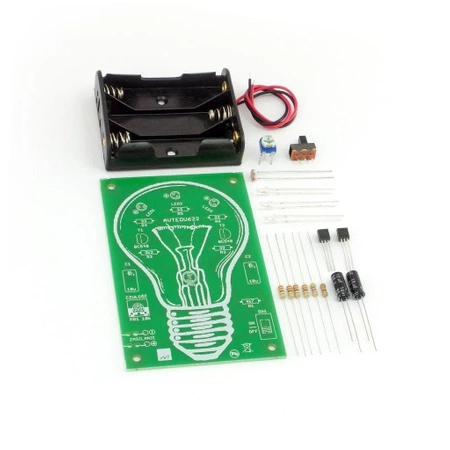 Zmierzchowa lampka LED. Zestaw DIY do nauki lutowania AVT EDU622