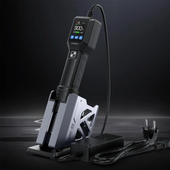 Ręczna stacja lutownicza HOT AIR, opalarka 550W, FNIRSI SAG-55