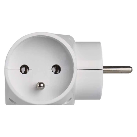 Rozgałęźnik sieciowy 230 V, 3 gniazda, 10 A, biały, EMOS P0023