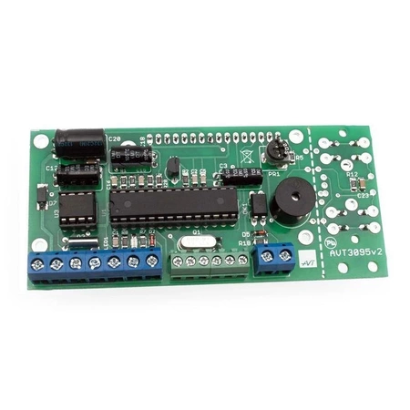 Komputer samochodowy z wyświetlaczem LCD pomarańczowe znaki - KIT AVT 3095/3