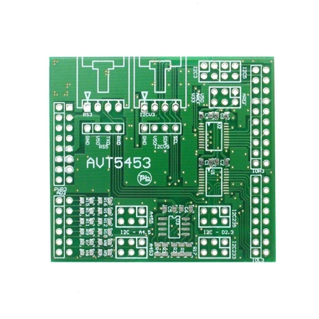 Konwerter poziomu napięcia dla Arduino - PCB do projektu AVT 5453
