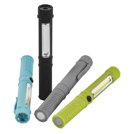 Latarka ręczna LED COB, 3×AAA, Emos P3897