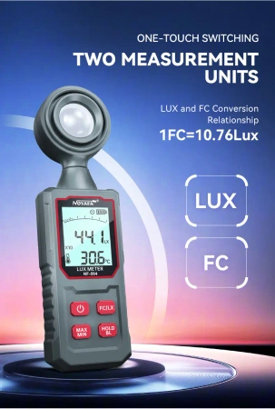 Luksomierz Noyafa NF-564 zakres: LUX: 0–200000, FC: 0–19999