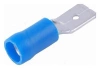 Konektor płaski męski izolowany 6.3mm 0.8mm 1.5-2.5mm² - końcówka kablowa SGE 601148