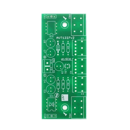 Podwójny stereofoniczny wzmacniacz słuchawkowy, PCB do projektu AVT1227