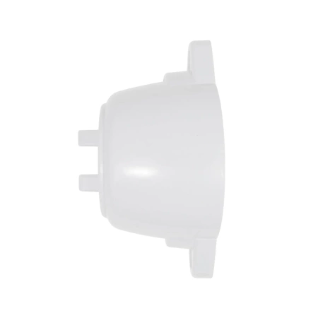 Włącznik światła podwójny, montaż natynkowy, kolor biały, seria Retro PRL