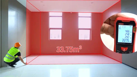 Miernik dystansu/dalmierz 120m Uni-T LM120A