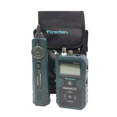 Tester sieci LAN szukacz par przewodów FS8114 Forscher
