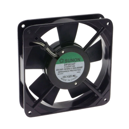 Wentylator osiowy Sunon 120×120×25 mm, 230 V AC, 109 m³/h, 43 dB(A)