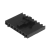 Wtyk żeński NCDG, przewód-płytka, 8 pin, bez styków, 2.54mm