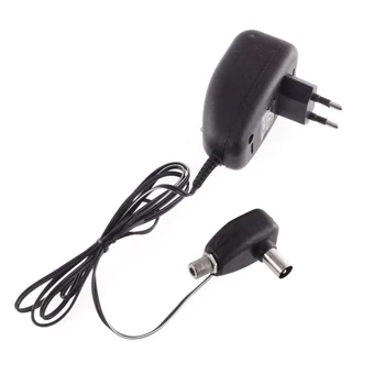 Zasilacz antenowy 12 V DC, 100 mA, separator ze złączem F, do wzmacniaczy antenowych