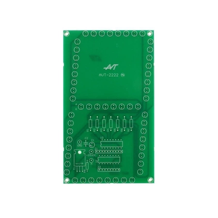 Wyświetlacz 7-segmentowy JUMBO - PCB do projektu AVT 2222