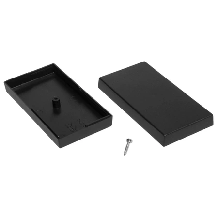 Obudowa uniwersalna 106 × 55 × 23,5 mm z ABS, czarna, Z7B KRADEX