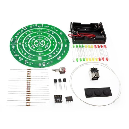 Animowana choinka LED 3D - KIT AVT 1988