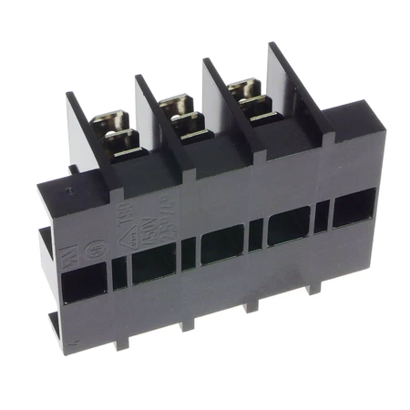 Listwa konektorowa FASTON 6,3x0,8mm 3-torowa - WECO 53.886.033