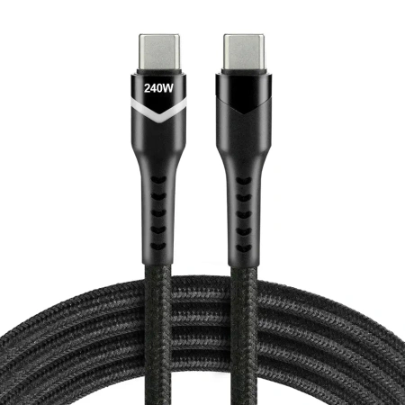 Kabel USB-C - USB-C, 240 W, 2 m, everActive, CBB-2PDRS