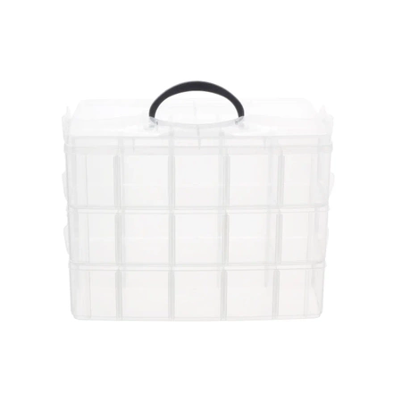 Organizer 25x16.5x18.5cm, 30 przegródek, 3 poziomy, OR10