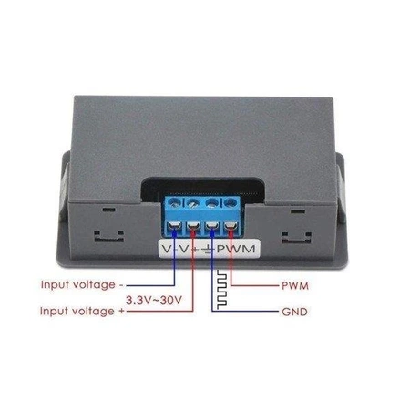 Sterownik cyfrowy XY-PWM - 3.3-30V - generator sygnału prostokątnego PWM - UART