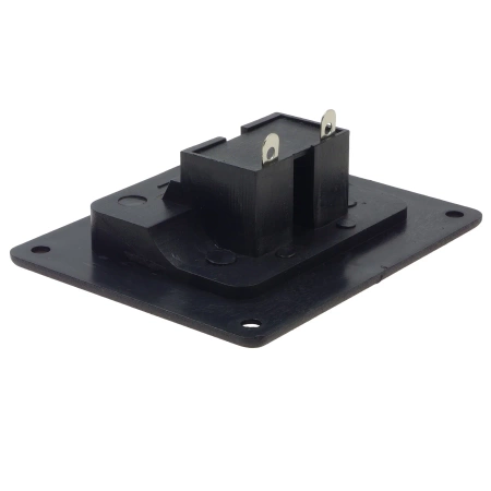 Gniazdo kolumnowe prostokątne, zacisk głośnikowy 2 pin