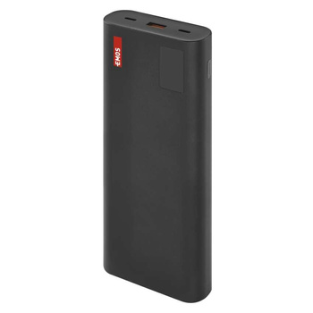 Powerbank, 27000 mAh, 100 W, szybkie ładowanie PD, czarny, EMOS B0561
