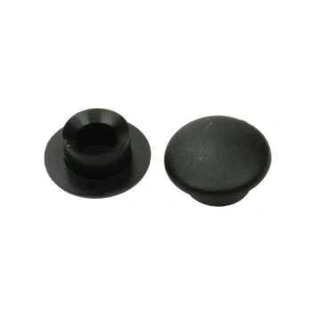 Klawisz grzybkowy SC014 do mikroprzełącznika, czarny 8 mm, wysokość 4 mm