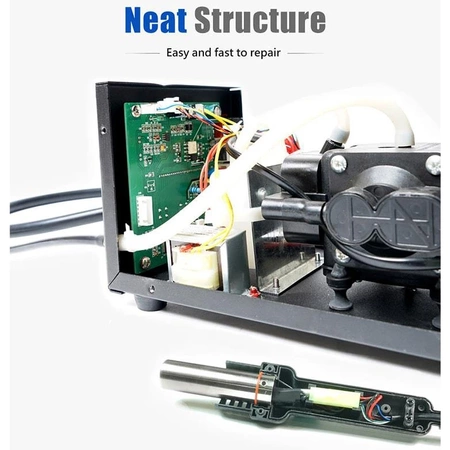 Stacja lutownicza hotair 600W + chwytak podciśnieniowy SMD, SS-956B Proskit
