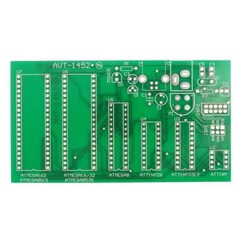 Adapter dla programatorów AVR ISP (6 podstawek DIL), PCB do projektu AVT1452