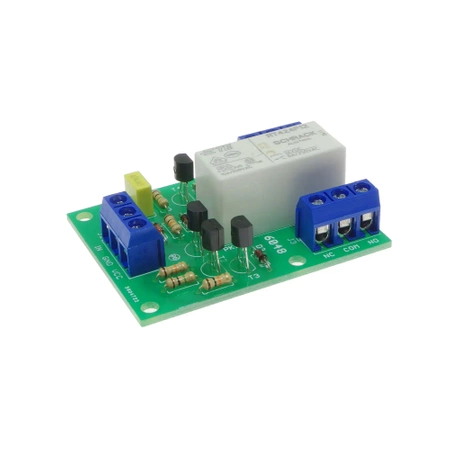 Energooszczędny przekaźnik bistabilny DPDT 12V sterowany TTL - zlutowany KIT AVT 6048