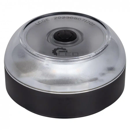 Lampa ostrzegawcza LED do pojazdu, 2W, światło pomarańczowe, magnes, IP54, ALR-LF0004