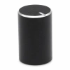 Gałka aluminiowa do potencjometru na oś 6mm - 10x15mm - czarna, srebrny znacznik - GCL10