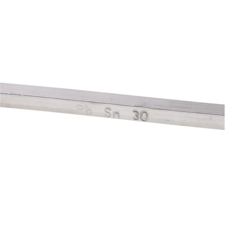 Cyna lutownicza - spoiwo Pb70Sn30 - Cynel pręt ok. 7x7x340mm
