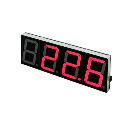 Termometr XXL - czerwony wyświetlacz - KIT AVT 1790