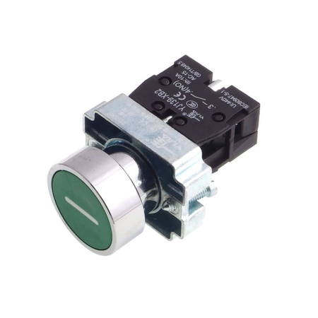 Przełącznik tablicowy PT-29G monostabilny 10A 440V NO (1) zielony