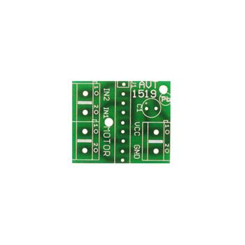 Sterownik silnika do modeli RC - PCB do projektu AVT 1519