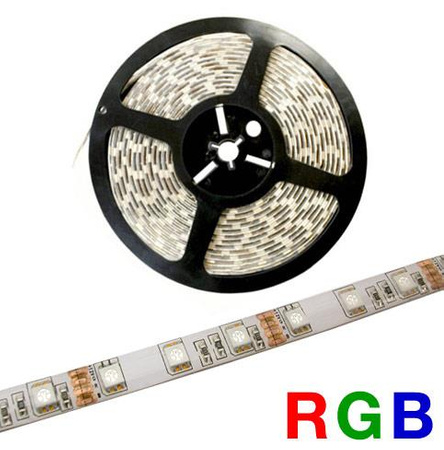 Taśma LED 10mm, RGB 30 LED IP33, 0.5m