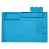 Mata silikonowa 45 × 30 cm, do 480°C, antystatyczna, z magnesami, Mechanic V51