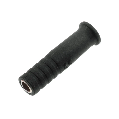 Gniazdo na przewód 2mm izolowane 10A, czarne