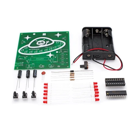 Efekt LED - odlotowy UFOledek. Zestaw DIY do nauki lutowania AVT EDU632