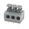 Złącze zatrzaskowe do druku, 3 pola, raster 5mm, wysokość 15,5mm, 250V / 10A, 1,5mm², PA66, Degson DG235