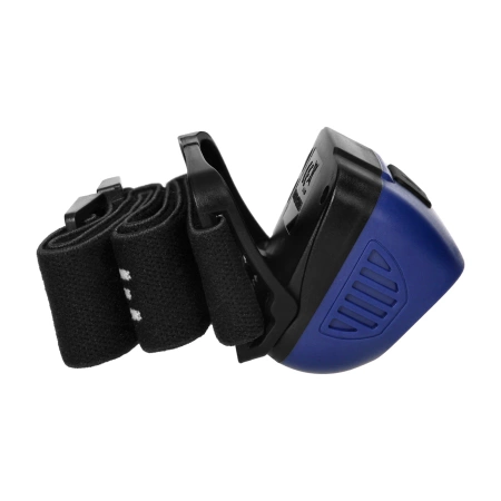 Latarka czołowa COB LED z czujnikiem ruchu, akumulatorowa, niebieska Virone LT-13