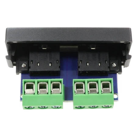 Moduł 1/2 - 2 gniazda słuchawkowe jack 3.5 - czarny - kompatybilny z ramkami Tawoia Glass