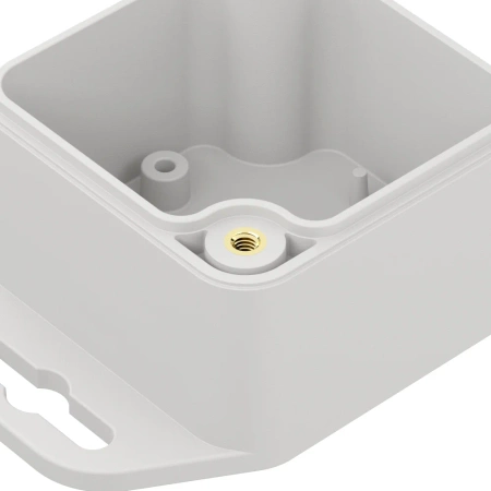 Obudowa hermetyczna z uchem ZP45.45.40 jasnoszara ABS